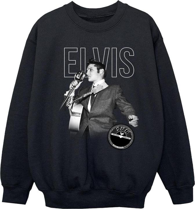 Elvis Logo Portrait Sweatshirt Mädchen