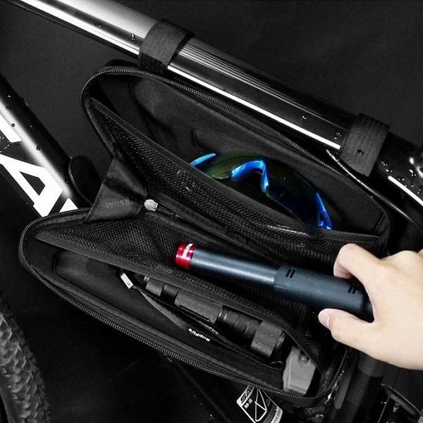 Immagine prodotto Wildman Etui/sakwa na ramę roweru L E4 uchwyt rowerowy czarna/nero (1 l, Borsa telaio)