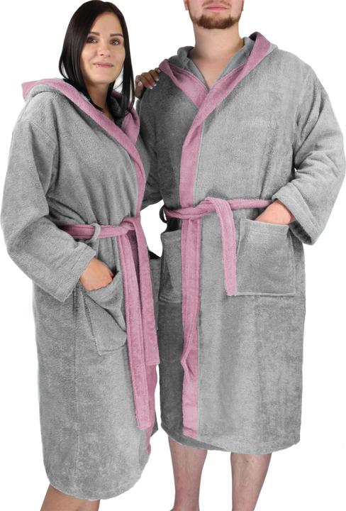 Actual product image Normani Bathrobe Two-Tone (4XL)