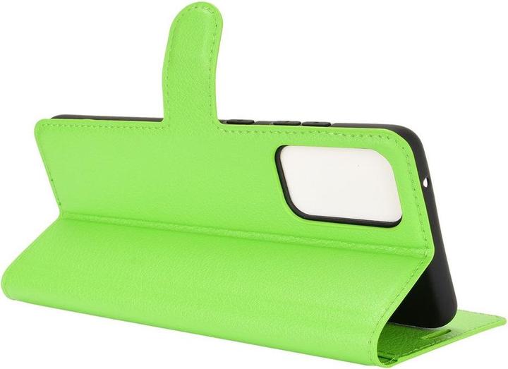 Actual product image Cover-Discount Galaxy A52 - Leather case cover green (Samsung Galaxy A52)
