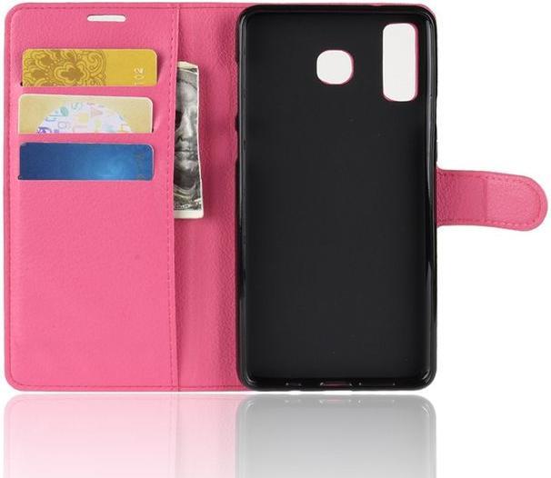 Produktbild MU Classic Litchi Leder Bookcover Series (Samsung Galaxy A8 Star)
