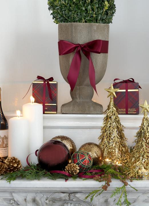 Produktbild Greengate Harmony Weihnachtskugel sparkling blue 8cm (1 -teilig)