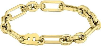 Hugo Boss Hailey 1580324 Statement Gold Plated Chain Bracelet