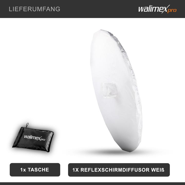 Produktbild Walimex pro pro Reflexschirmdiffusor (Schirmreflektor, 180 cm)