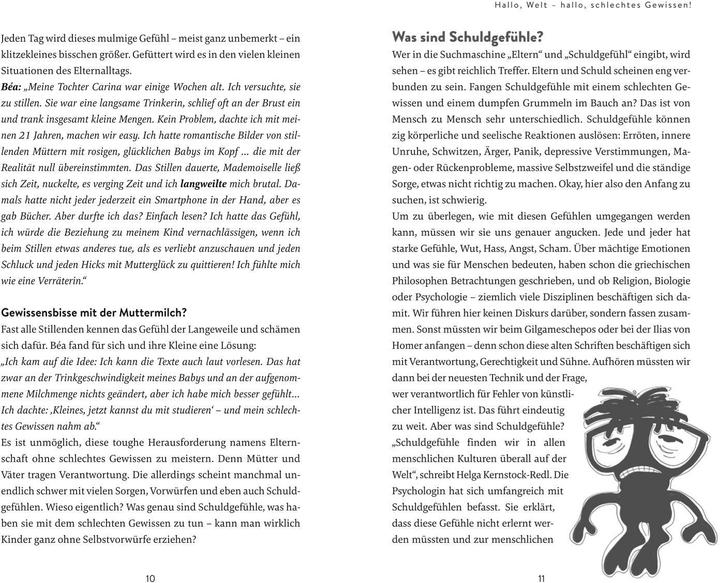 Nutritional values and ingredients Erziehen ohne Schuldgefühle (German, Béa Best, Silke R. Plagge, 2024)
