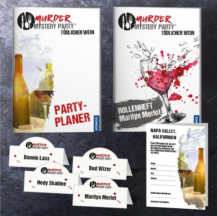 Image du produit Kosmos Murder Mystery Party - vin mortel (Allemand)
