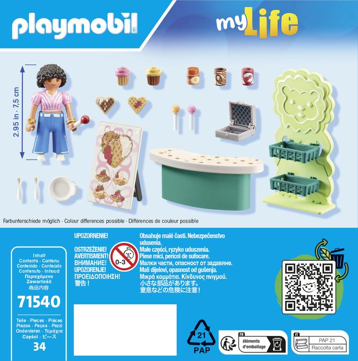Image du produit Playmobil Stand de friandises (71540, Playmobil City Life)