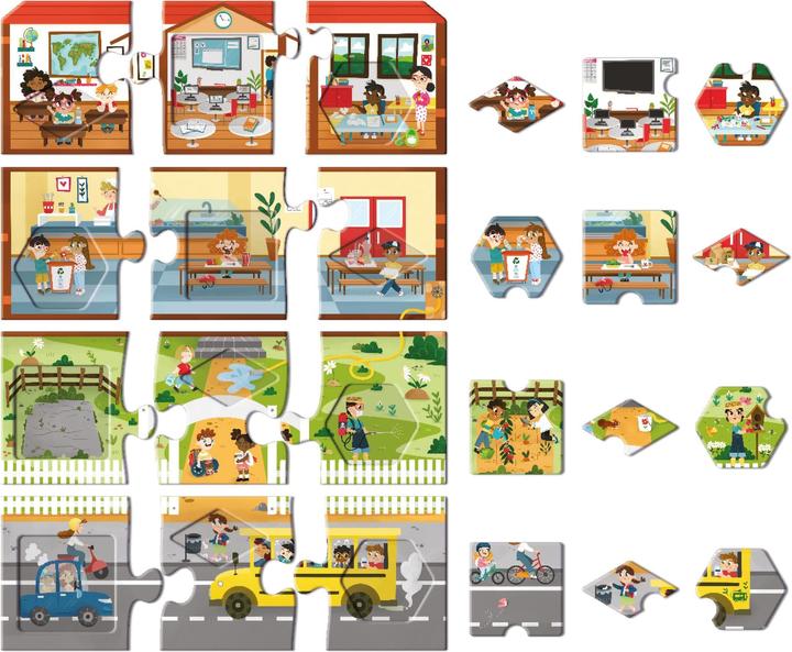 Produktbild Adventerra Games My Eco School (24 Teile)