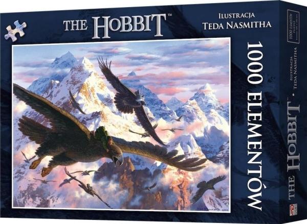 Image du produit Puzzle 1000 Le Hobbit : Bilbo et les Aigles de LACERTAS (1000 pièces)