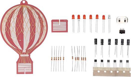 Image du produit Whadda Ballon à air chaud rétro - kit d'apprentissage de soudure (Kit électronique)