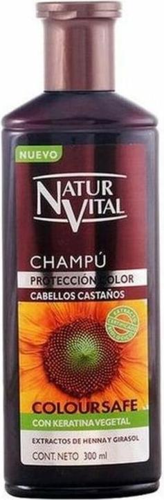 Naturaleza Y Vida CHAMPU COLOR castaño 300 ml (300 ml, Flüssiges Shampoo)