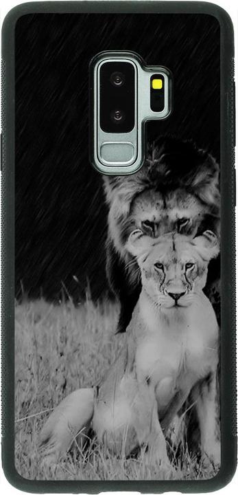 Image du produit PhoneLook Coque Silicone rigide noir Angry lions (Samsung Galaxy S9+)