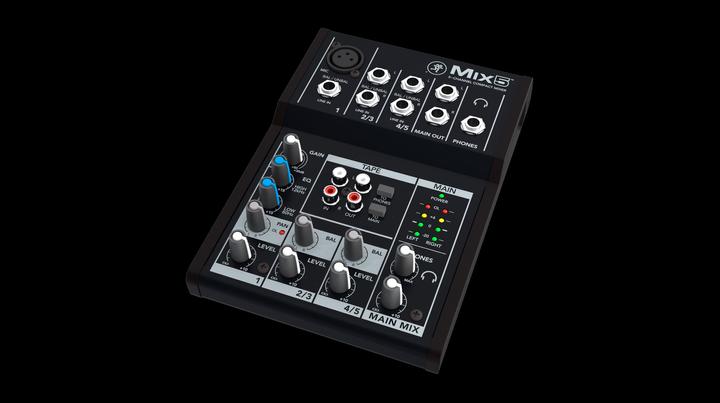 Actual product image Mackie Mix5 (Studio- and Livemixer)