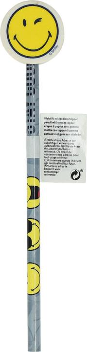 Produktbild Undercover Bleistift Smiley mit Radiergummiaufsatz, pro Stück