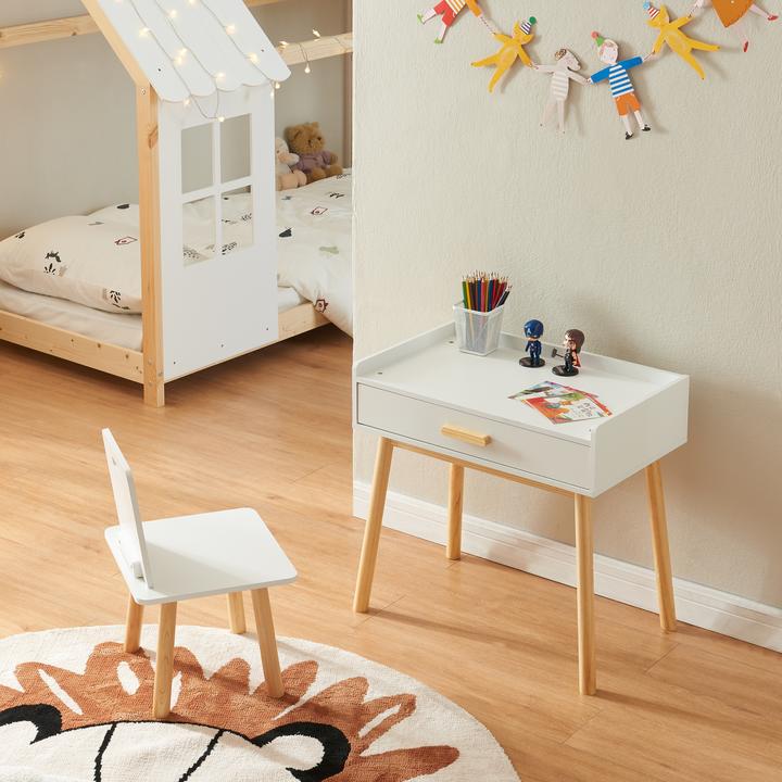 Actual product image En.Casa Brønnøy (High chair, Kids table)