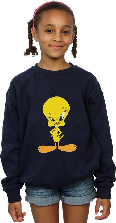 Actual product image Looney Tunes Girls Tweety Angry Sweatshirt (152, 158)