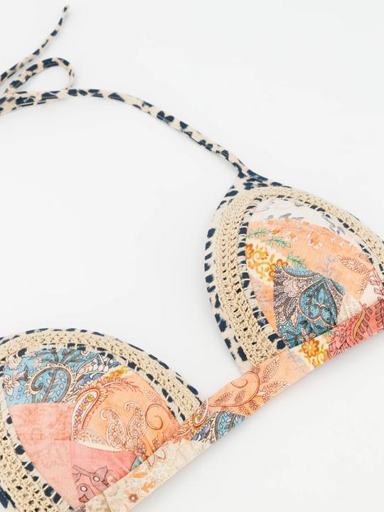 Immagine prodotto Watercult Haut de bikini "Paisley savage" rosa/? piccoli motivi (XL)