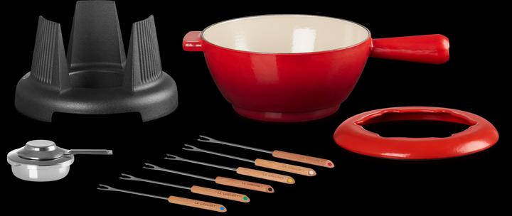 Actual product image Le Creuset Cheese Fondue Set (Cheese fondue)