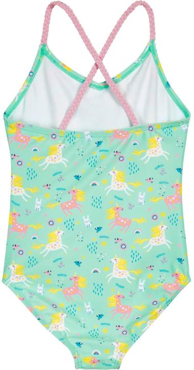 Playshoes Badeanzug UV-Schutz Einhorn Mint/Rosa Gr. 74-80 (74)