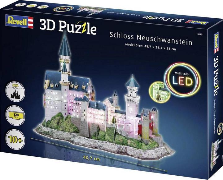 Produktbild Revell Schloss Neuschwanstein LED-Edition (128 Teile)