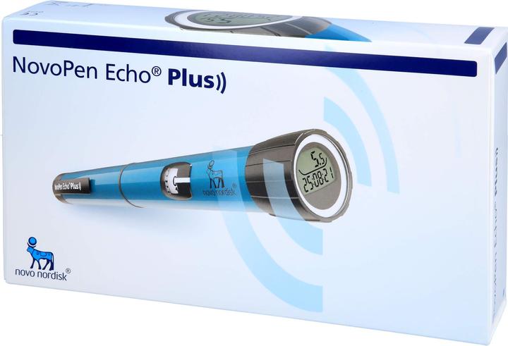 Actual product image Novo Nordisk Novopen ECHO Plus Blue, 1 pc