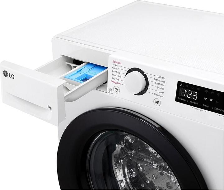 Actual product image LG Washing Maschine F2wr508sbw (8 kg, Left)