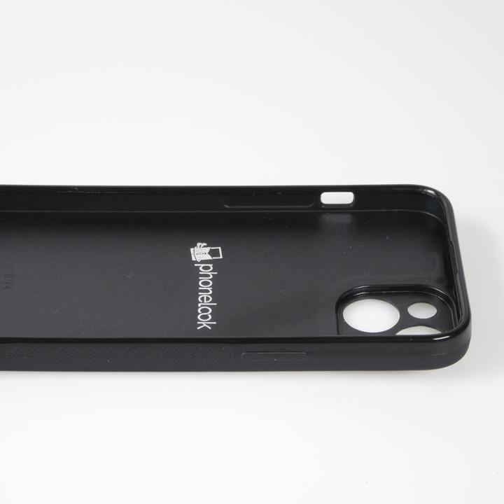 Actual product image PhoneLook Coque Silicone rigide noir Summer 18 19 (Apple iPhone 14)