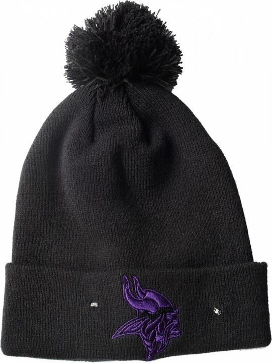 Foco Minnesota Vikings - NFL - Pudelmütze (Beanie) mit blinkenden LEDs - Schwarz