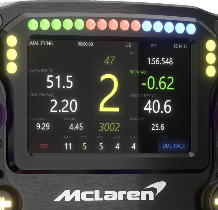 Actual product image Ascher Racing McLaren Artura Ultimate steering wheel - USB