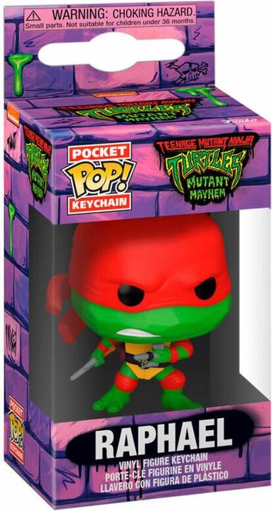 Produktbild Funko Pocket Pop! Keychain: Teenage Mutant Ninja Turtles: Mutant Mayhem - Raphael