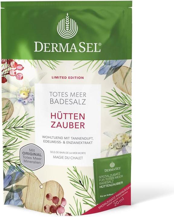 DermaSel Badesalz Hüttenzauber LE df 400 g (Badesalz)