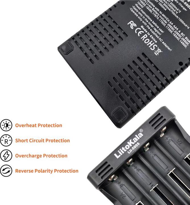 Produktbild Swaytronic Lithium-Ionen Ladegerät Lii-500S (1 Stk., Ladegerät inkl. Akku)