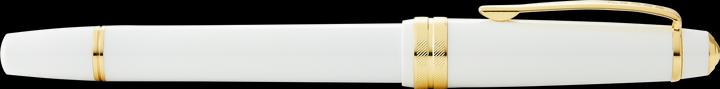 Actual product image Cross Rollerball Bailey light glossy white, gold tone appointments in giftbox (White/gold, 1 x)