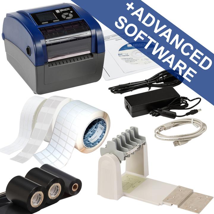 Image du produit Brady BBP12-DATA Kit-UE, imprimante à transfert thermique, largeur max. 118mm, 300 dpi, sériel, USB, LAN (300 dpi)