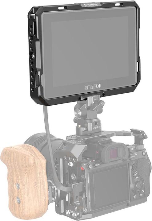 Image du produit SmallRig Cage avec Sun Hood pour moniteur tactile SmallHD 702 CMS2684 (Cage)