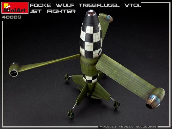 Actual product image Mini art Focke Wulf Triebflugel (VTOL) Jet Fighter