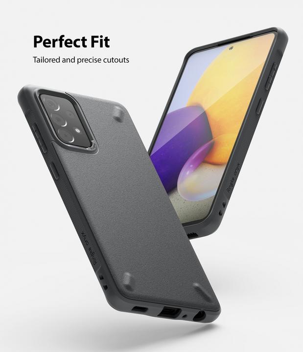 Actual product image Ringke Onyx Durable TPU Case Cover for Samsung Galaxy A72 4G black (OXSG0037) (Samsung Galaxy A72)