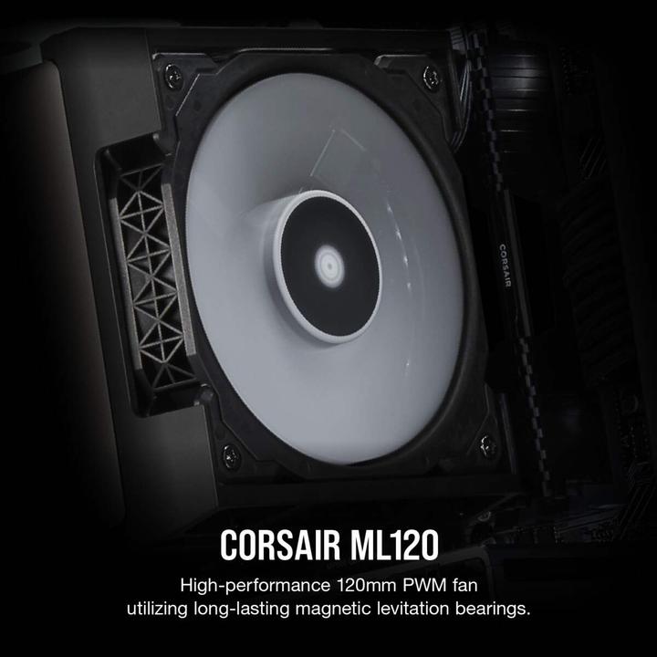 Actual product image Corsair Ml120 (120 mm, 2 x)
