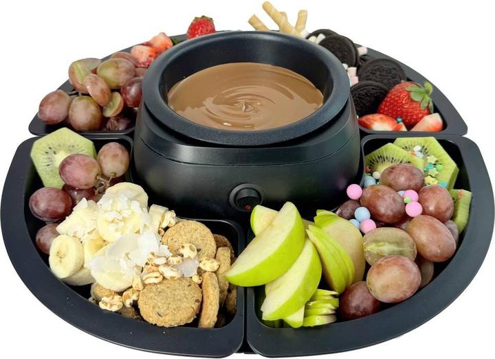 Actual product image Silva Homeline SF 430 426036 Schoko-Fondue Schwarz (Chocolate fondue)