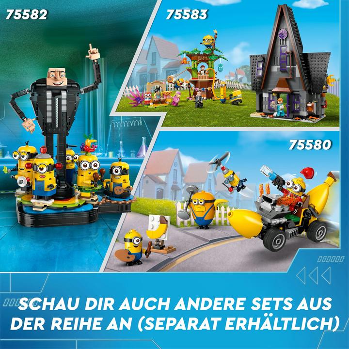 Actual product image LEGO Minions and the party bus (75581, LEGO Minions)