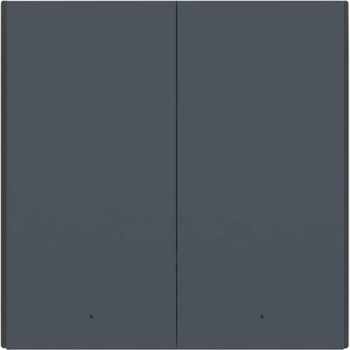 Productafbeelding Aqara Slimme Wandschakelaar H1 Grijs Met Neutraal, Dubbele Wip (Zigbee)