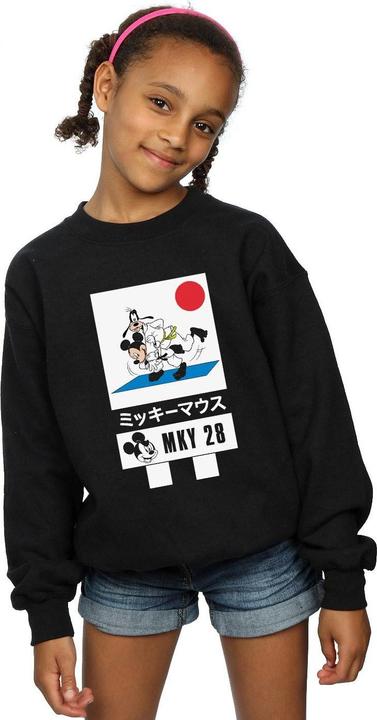 Produktbild Disney Mickey And Goofy Karate Sweatshirt Mädchen (152, 158)