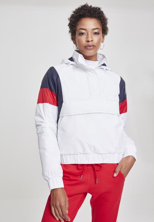 Actual product image Urban Classics Ladies 3-Tone Padded Pull Over Jacket (M)