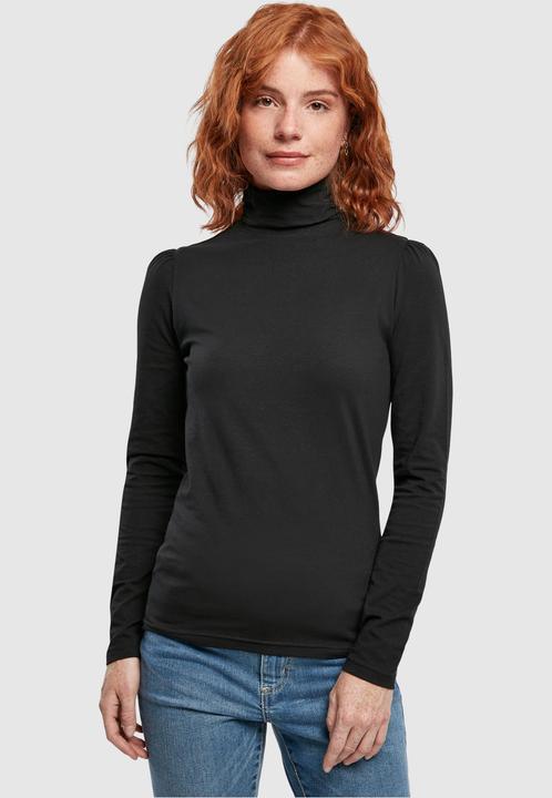 Produktbild Urban Classics Ladies Puffer Sleeve Turtleneck L/S (XS)