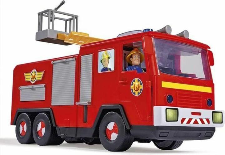 Actual product image Simba Fireman Sam Jupiter Wosu Sam and Radar Dogs Fireman Figure