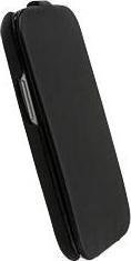 Actual product image Krusell SlimCover - Protective case for mobile phone - leather - black - for Samsung Galaxy S III (Samsung Galaxy S III)