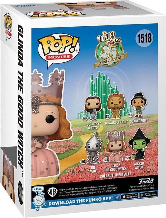 Produktbild Funko Der Zauberer von Oz POP & Buddy! Movies Vinyl Figur Glinda the Good Witch 9 cm