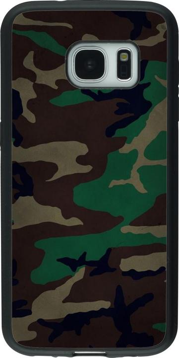 Produktbild PhoneLook Hülle Silikon schwarz Camouflage 3 (Samsung Galaxy S7)