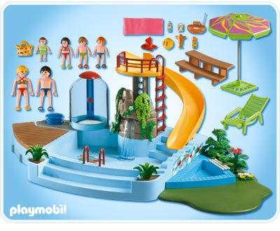 Produktbild Playmobil Freibad mit Rutsche (4858, Playmobil Family Fun)