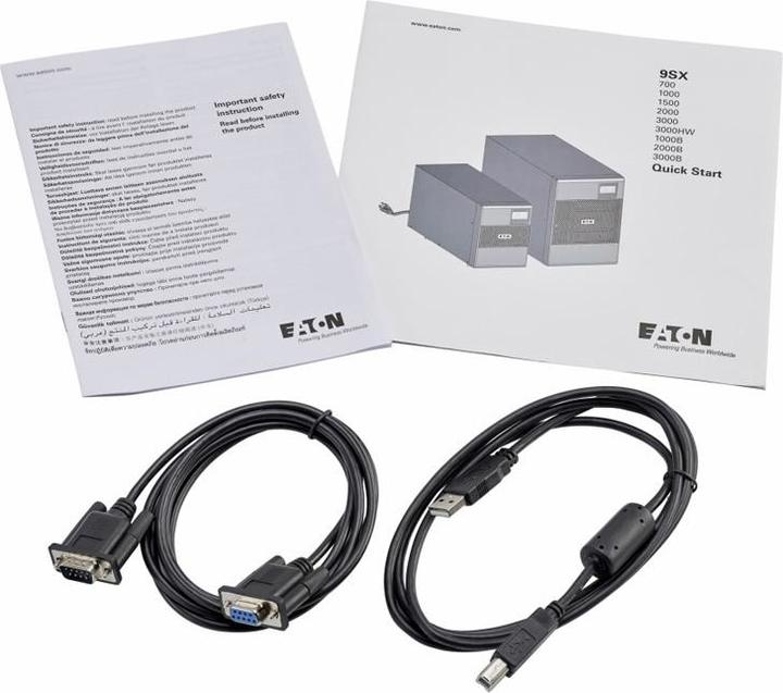 Actual product image Eaton 9SX3000 Uninterruptible Power Supply (UPS) Double Conversion (Online) 3 kVA (2700 VA, 3000 W, Online double converter UPS)